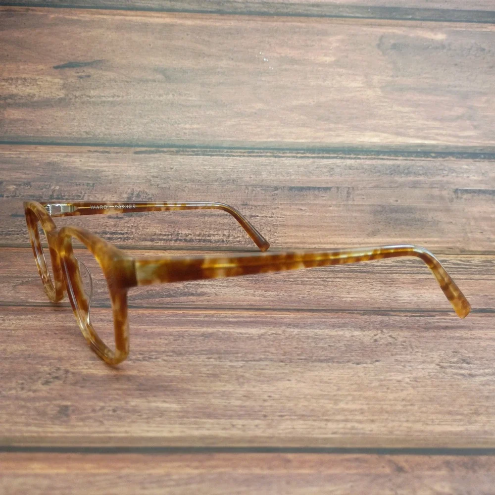 Warby Parker Hemmings W 269 Whiskey Tortoise Eyeglasses 53-18-145 Square Frames